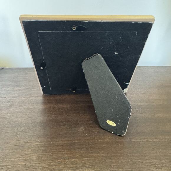 Ceramic Photo Frame 3D Maple Leaf Ceramic Glazed Textured 7" X 7" Nature Fall - Picture 10 of 13